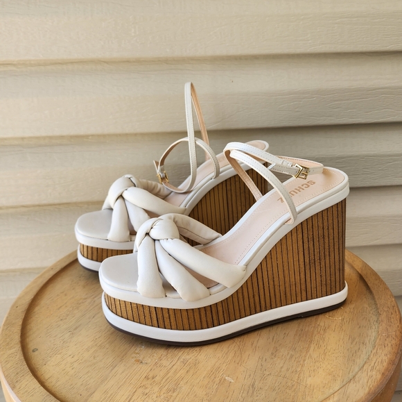 Schutz Mindy wedge sandals - Picture 13 of 13